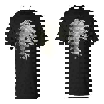 Dachshund And Moon Halloween 2 T-shirt - Thegiftio
