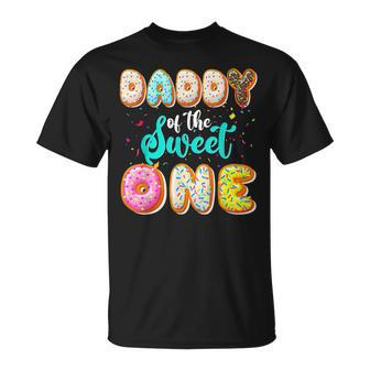 Daddy Of The Sweet One 1St Birthday Donut Birthday T-shirt - Thegiftio UK