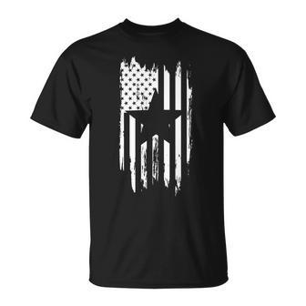 Dallas Football Flag Star Unisex T-Shirt - Monsterry DE