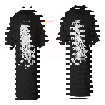 Dalmatian Costume For Halloween Dog Animal Cosplay Men Women T-shirt Graphic Print Casual Unisex Tee - Thegiftio