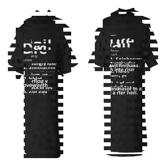 Daniel Definition Personalized Name Birthday T-Shirt - Thegiftio UK