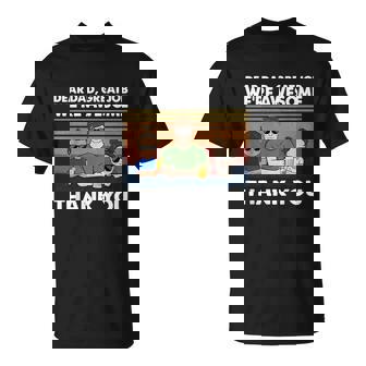 Dear Dad Great Job Were Awesome Thank You T-shirt - Thegiftio