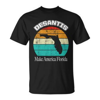 Desantis Make America Florida Again Vintage T-shirt - Thegiftio UK