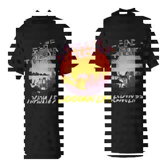 Desantis Escape To Florida Great Gift V2 Unisex T-Shirt - Monsterry