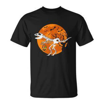 Dinosaur Halloween Quote V2 T-shirt - Thegiftio UK