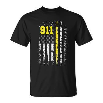 Dispatcher 911 First Responder Usa Dispatcher Gift Unisex T-Shirt - Monsterry DE