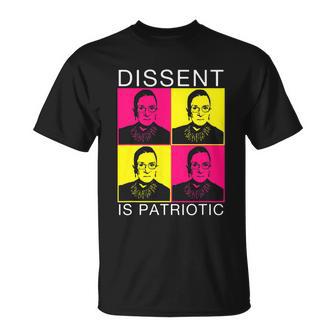 Dissent Is Patriotic Reproductive Rights Feminist Rights Unisex T-Shirt - Monsterry DE