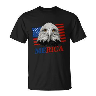 Eagle Mullet 4Th Of July Usa American Flag Merica Gift V11 Unisex T-Shirt - Monsterry