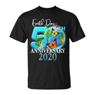 Earth Day 50Th Anniversary 2020 Tshirt Unisex T-Shirt - Monsterry