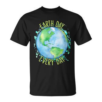 Earth Day Every Day Tshirt V3 Unisex T-Shirt - Monsterry