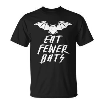 Eat Fewer Bats V2 T-shirt - Thegiftio UK
