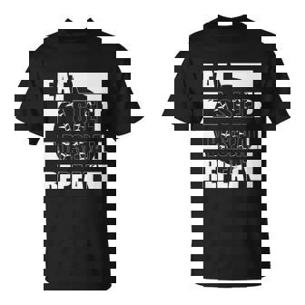 Eat Sleep Baseball Repeat Baseball Lover Baseball Player T-shirt - Thegiftio