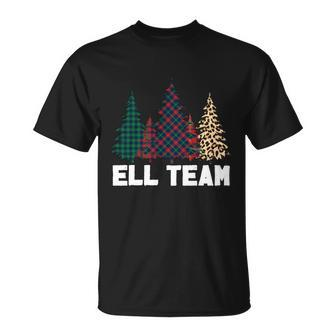 Ell Team Leopard Back To School Teachers Students Great Gift Unisex T-Shirt - Monsterry