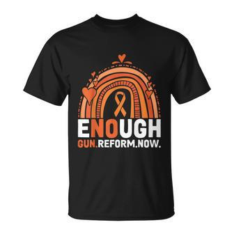 End Gun Violence Wear Orange V2 Unisex T-Shirt - Monsterry