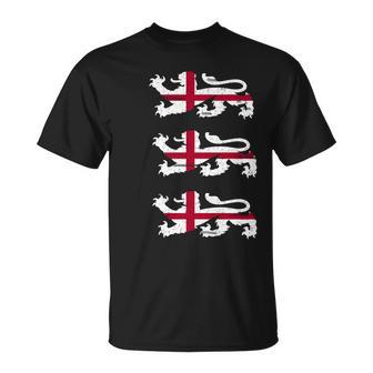 England Euro 21 English Lions Soccer Fan Flag Unisex T-Shirt - Monsterry UK