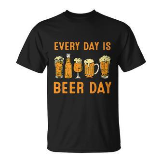 Every Day Is Beer Day Funny July 4Th And Beer Day Unisex T-Shirt - Monsterry AU