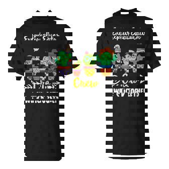 Exceptional Educator Crew Cactus Team Education Team T-shirt - Thegiftio