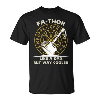 Fa-Thor Like A Dad But Way Cooler Tshirt Unisex T-Shirt - Monsterry AU