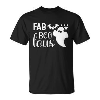 Fab Boo Lous Halloween Quote V2 Unisex T-Shirt - Monsterry UK