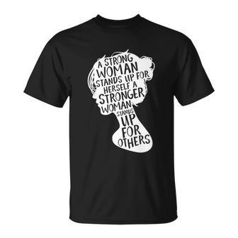 Feminist Empowerment Womens Rights Social Justice March Gift Unisex T-Shirt - Monsterry