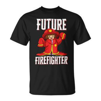 Firefighter Future Firefighter For Young Girls V2 Unisex T-Shirt - Seseable