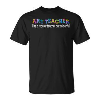 First Day Of School Back To School Teach Art Teacher T-shirt - Thegiftio UK