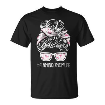 Flamingo Mom Life T-shirt - Thegiftio UK