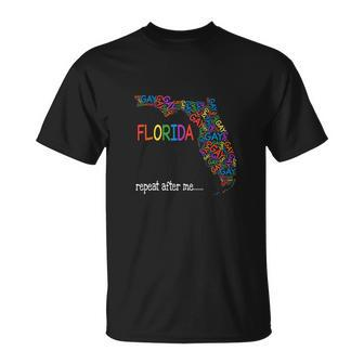 Florida Dont Say Gay Tshirt Unisex T-Shirt - Monsterry UK
