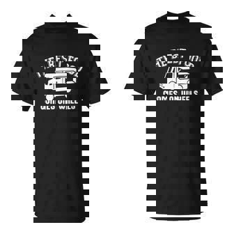 Food Trucker Joke Foodie Booth Cart Street Food Truck Cute Gift Unisex T-Shirt - Monsterry