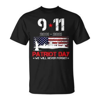 Never Forget Sept 11 20Th Anniversary Patriot Memorial Day T-shirt - Thegiftio UK