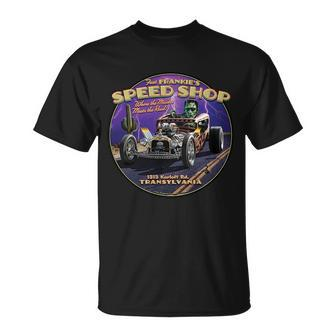 Frankies Speed Shop Larry Grossman Tshirt Unisex T-Shirt - Monsterry CA