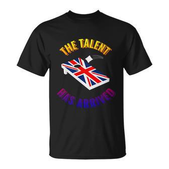 Fun Cornhole Gift The Talent Has Arrived Cornhole Team Gift Unisex T-Shirt - Monsterry