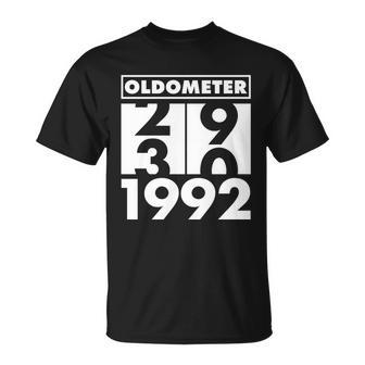 Funny 30Th Birthday Oldometer Made In Unisex T-Shirt - Monsterry AU