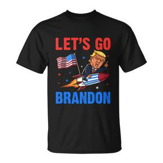 Funny Anti Biden Lets Go Brandon Pro Trump Lets Go Brandon Tshirt Unisex T-Shirt - Monsterry UK