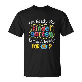 Funny Back To School First Day Of Kindergarten Unisex T-Shirt - Monsterry UK