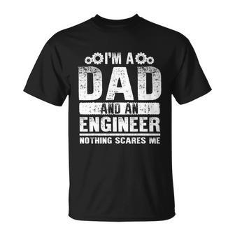 Funny Engineer For Dad Father Day Engineering Lover Unisex T-Shirt - Monsterry DE
