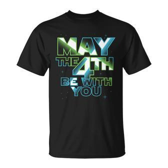 Funny May The 4Th Be With You Tshirt Unisex T-Shirt - Monsterry UK
