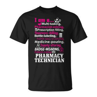 Funny Pharmacy Technician Tshirt Unisex T-Shirt - Monsterry AU