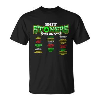 Funny Weed 420 Pot Smoker Stoner Humor Cannabis Gift Tshirt Unisex T-Shirt - Monsterry UK