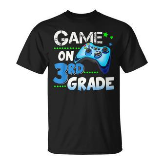 Game On 3Rd Grade Gamer Back To School Third Grade T-shirt - Thegiftio UK