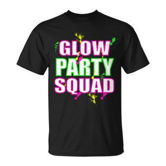 Glow Party Squad V3 Unisex T-Shirt - Monsterry