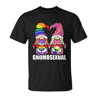 Gnomosexual Lgbtq Gnome For Lesbian Love Pride Gnomes T-Shirt