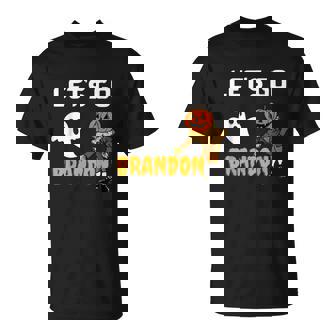 Lets Go Brandon Conservative Antiliberal Halloween T-Shirt - Thegiftio