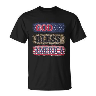 God Bless America Patriotic 4Th Of July Independence Day Gift Unisex T-Shirt - Monsterry UK