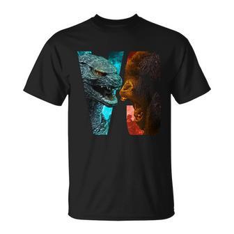 God-Zilla Versus Kong Monsters Tshirt Unisex T-Shirt - Monsterry DE