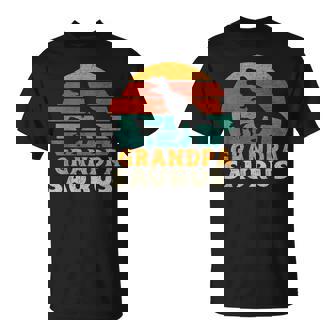 Grandpasaurus Rex Dinosaur Grandpa Saurus Matching V9 T-shirt - Thegiftio