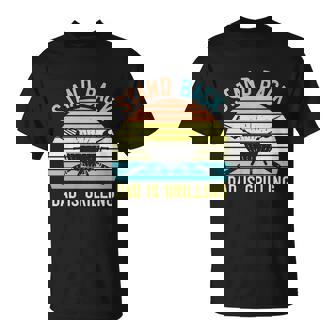 Grilling Fathers Day Retro Bbq Dad Is Grilling T-Shirt - Thegiftio UK