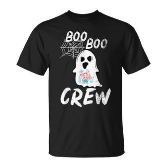 Halloween Boo Boo Crew Secretary Ghost Funny Costume Gift Men Women T-shirt Graphic Print Casual Unisex Tee - Thegiftio UK