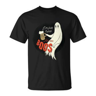 Halloween Drinking Ghost V2 T-shirt - Thegiftio UK