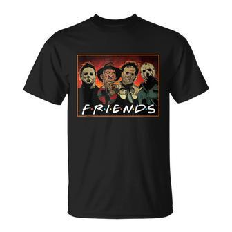 Halloween Friends Halloween Horror Movies Characters T-shirt - Thegiftio UK